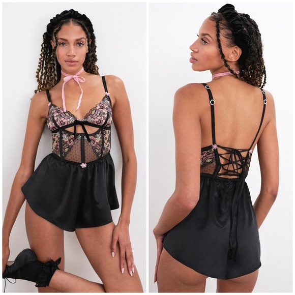 For Love & Lemons Clara Romper - Picture 5 of 10